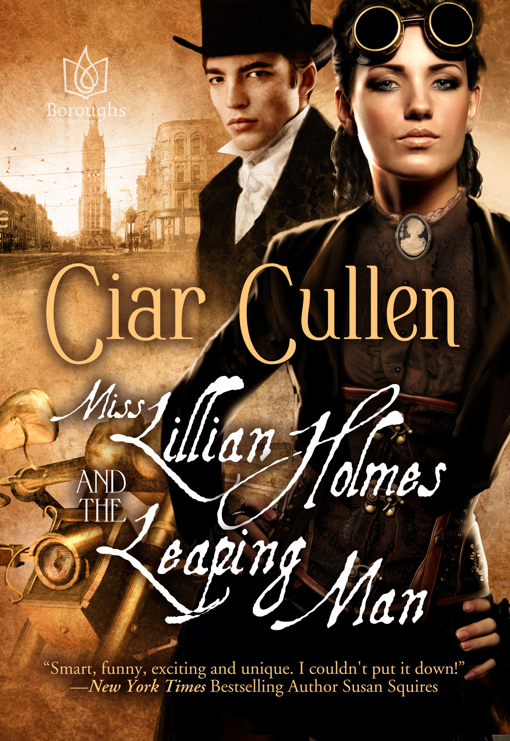 ON TOUR: 2-week Tour for Paranormal Historical Romance ‘Lillian Holmes & the Leaping Man’ by Ciar Cullen